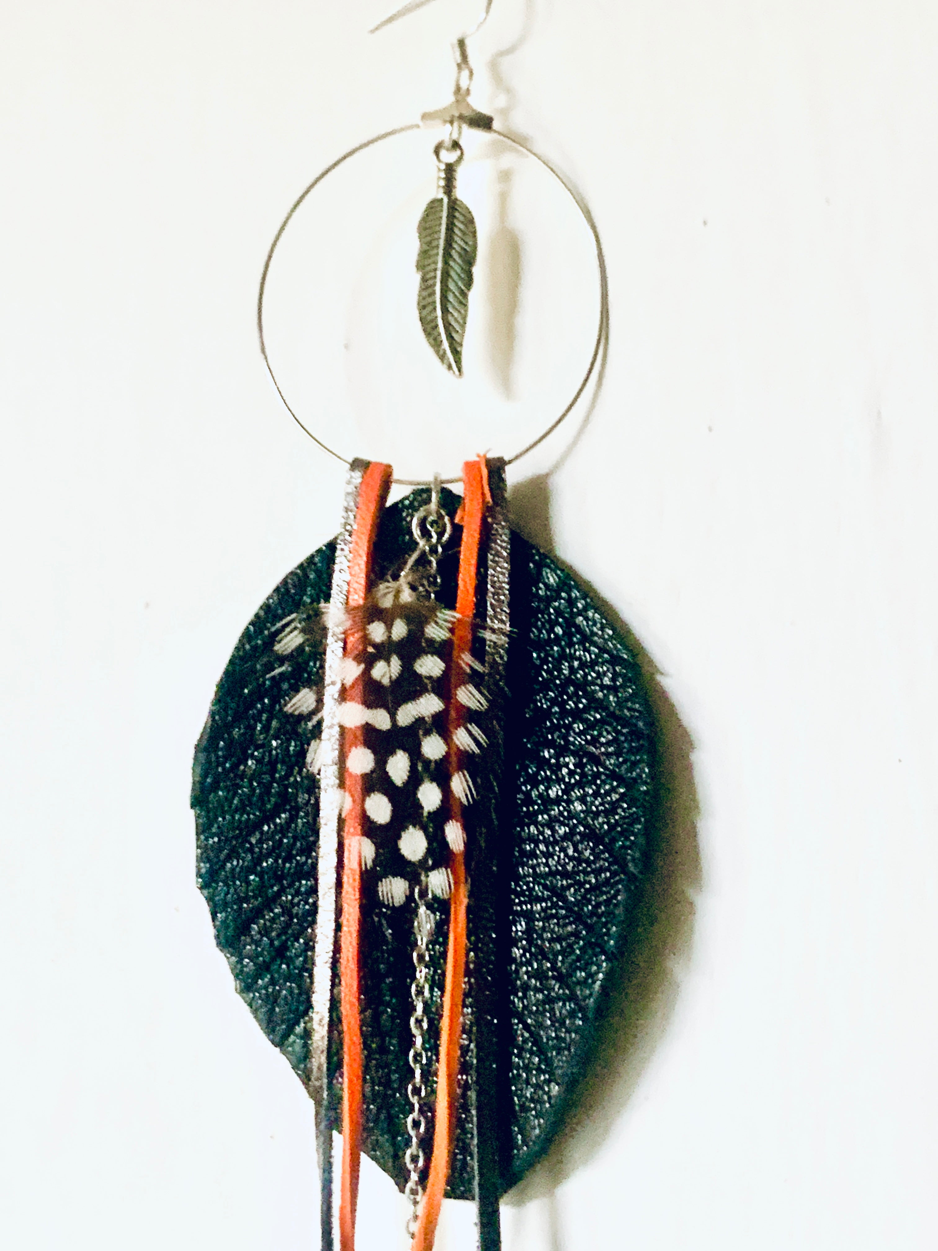 Leather jewels