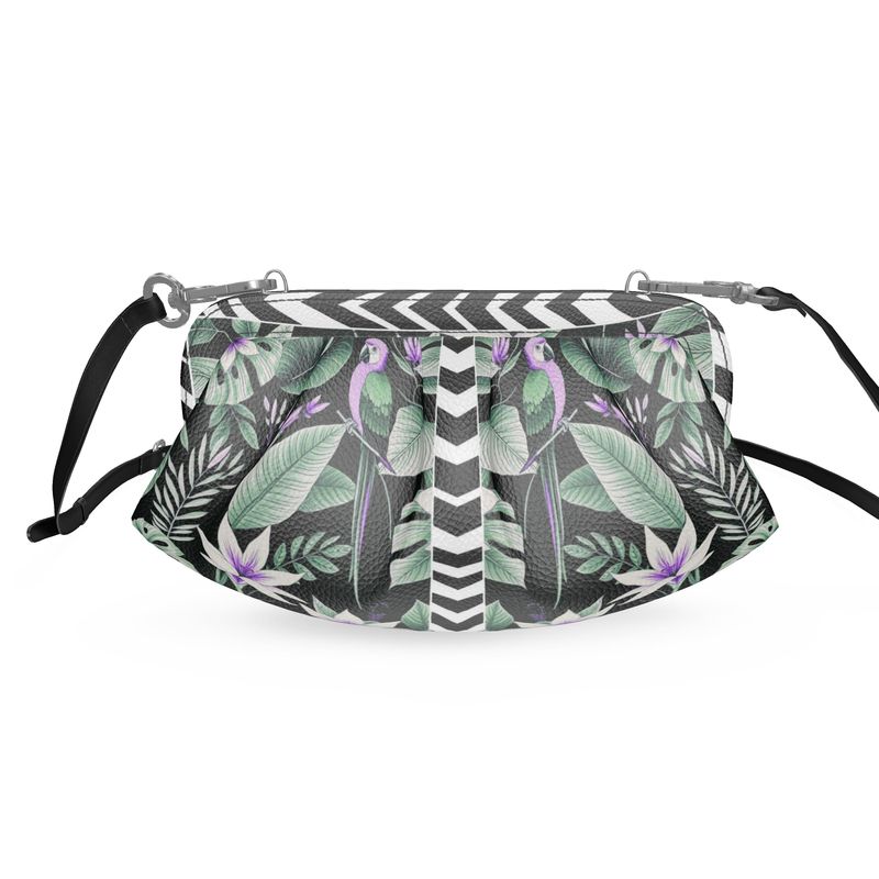 Pleated Crossbody Bag