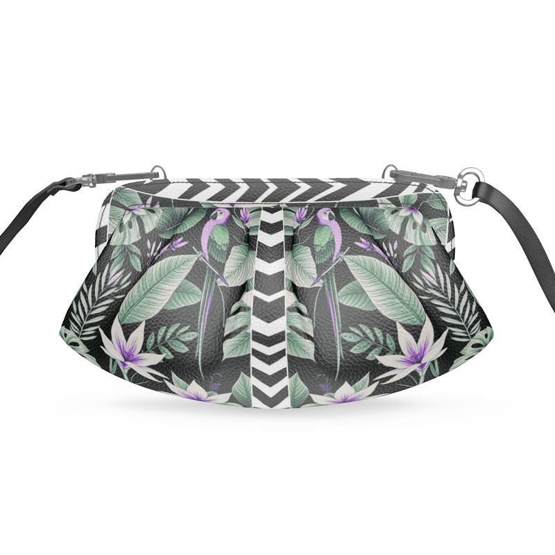 Pleated Crossbody Bag