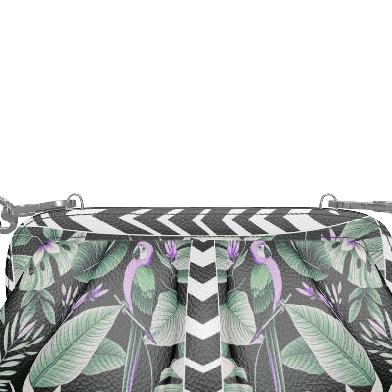 Pleated Crossbody Bag