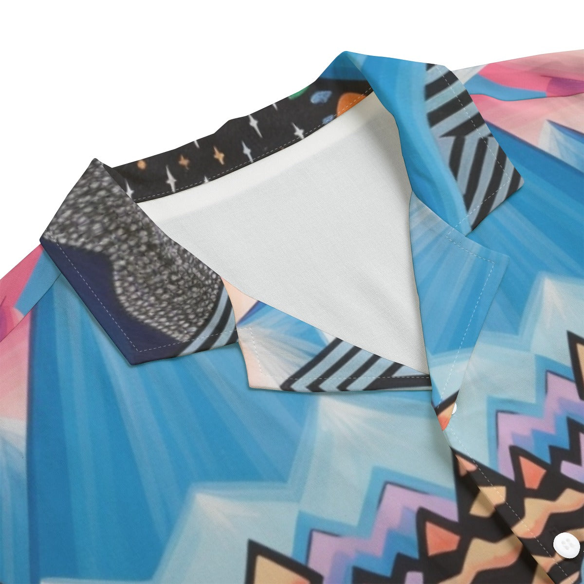 All-Over Print Men's Hawaiian Rayon Shirt | 115GSM Rayon