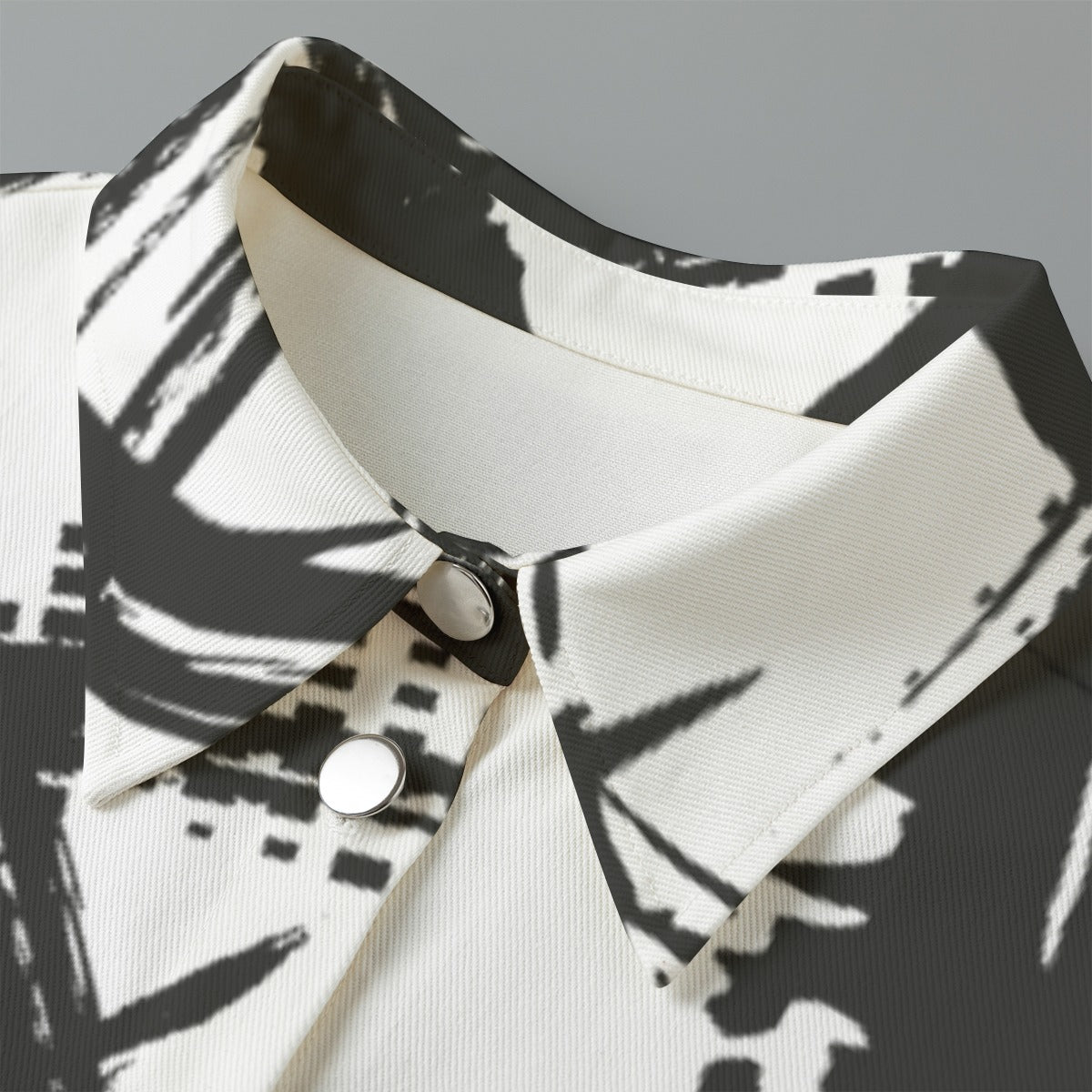 All-Over Print Women's Cropped Jacket | 245GSM Cotton