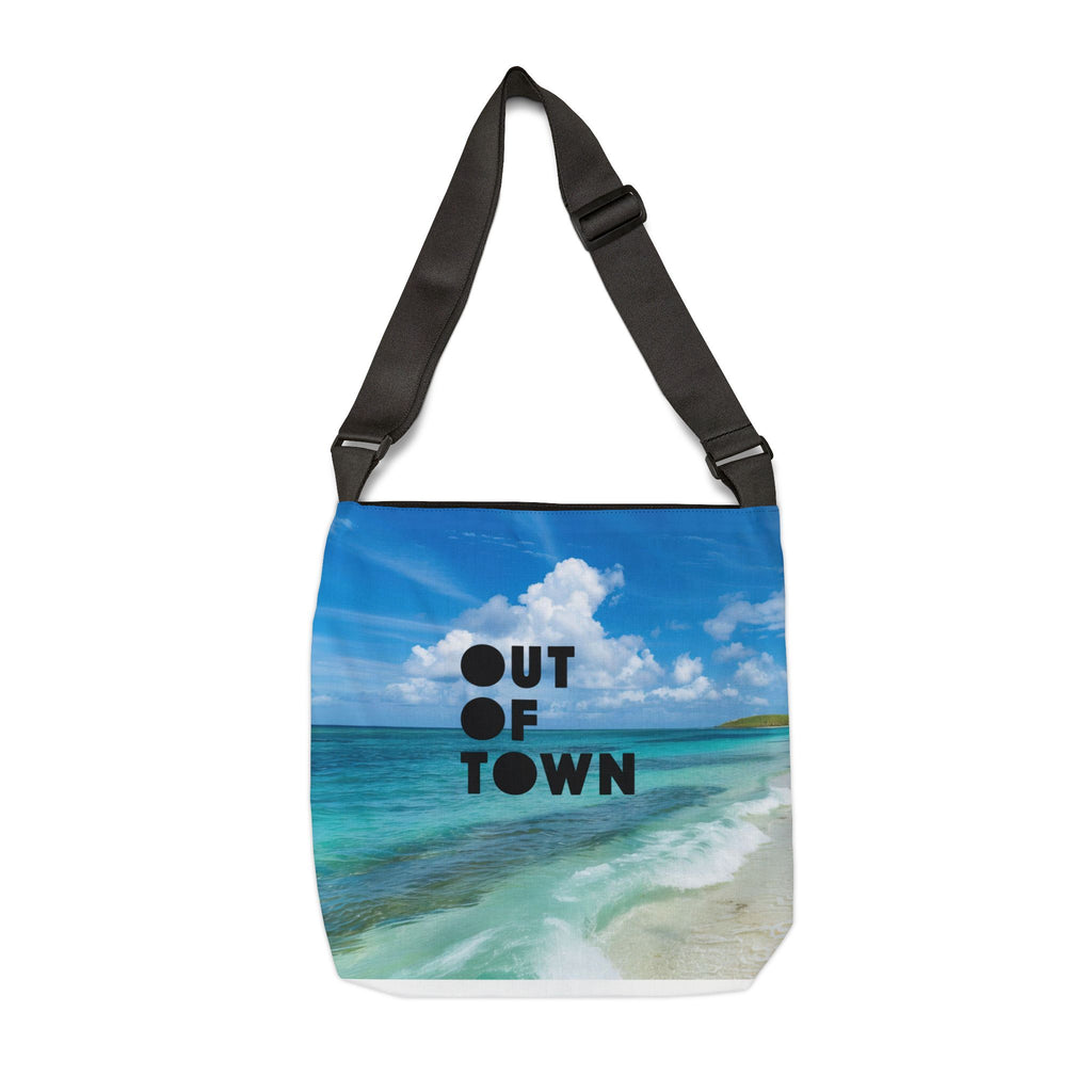 Stylish Beach Tote Bag, Out of Town Travel Bag, Summer Essentials, Vacation Accessory, Durable and Versatile