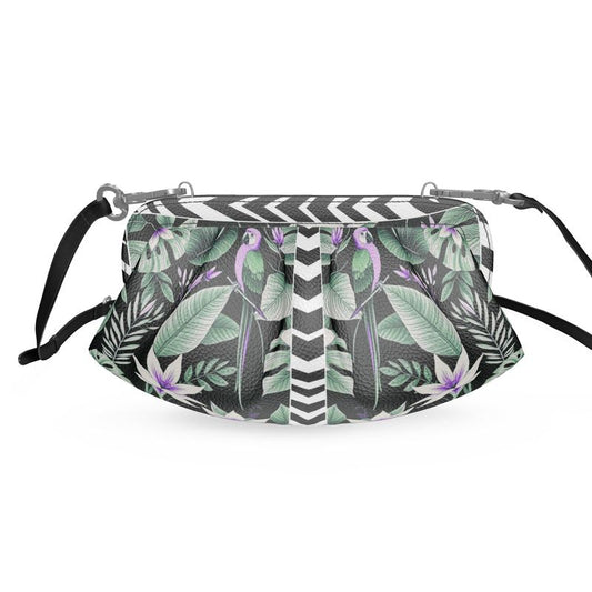 Pleated Crossbody Bag