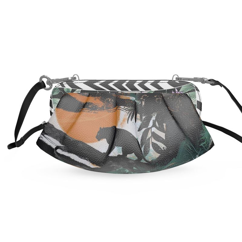 Pleated Crossbody Bag