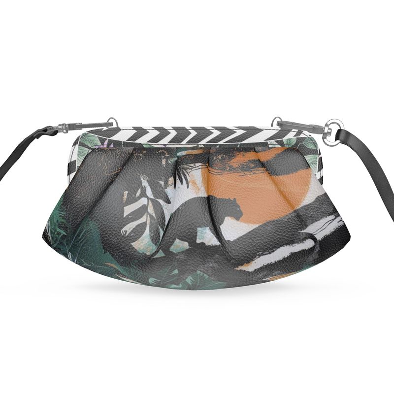 Pleated Crossbody Bag