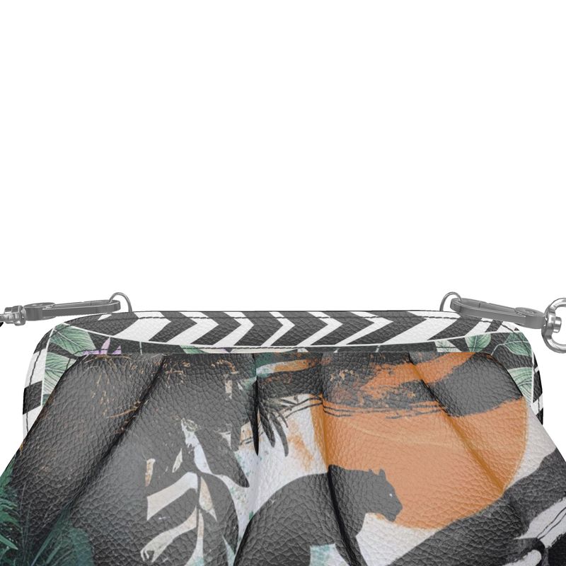 Pleated Crossbody Bag