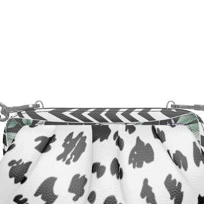 Pleated Crossbody Bag