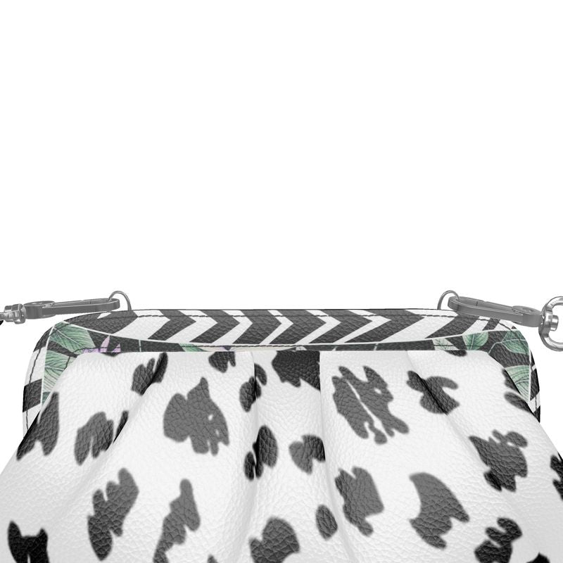 Pleated Crossbody Bag