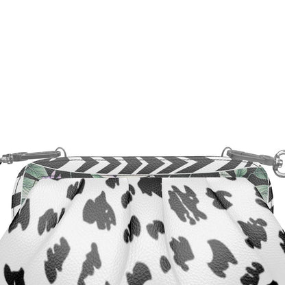 Pleated Crossbody Bag