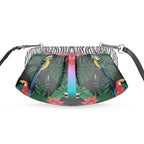 Tropical 2 - Borsa a tracolla plissettata