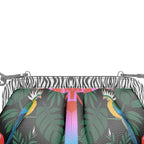 Tropical 2 - Borsa a tracolla plissettata