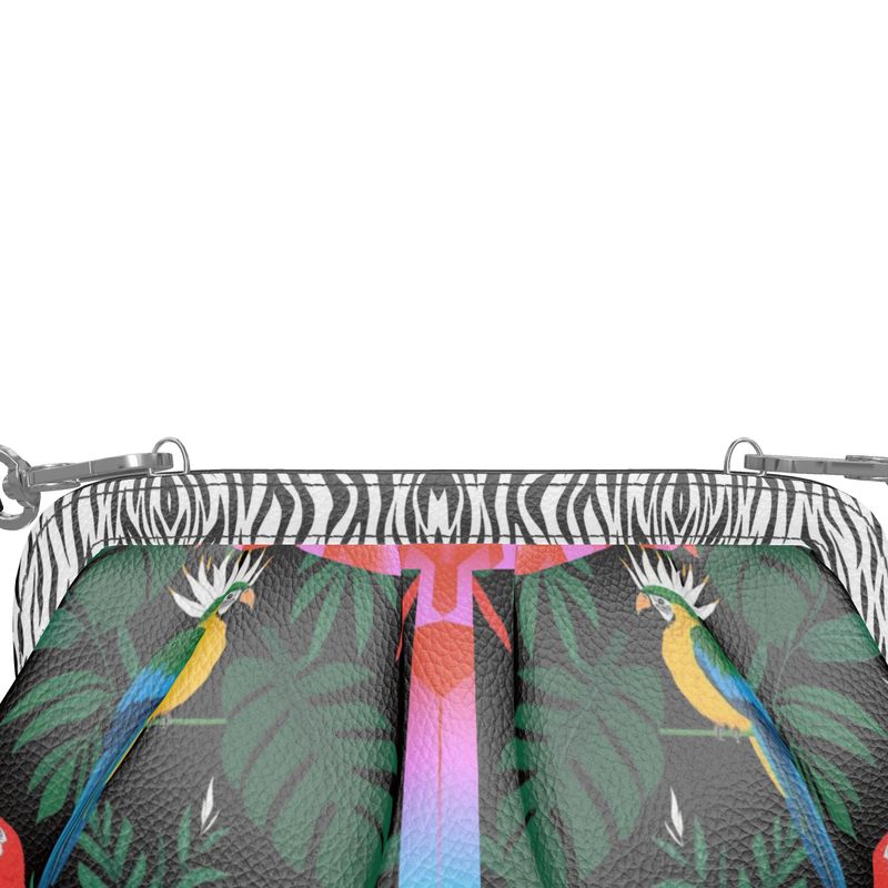 Tropical 2 - Borsa a tracolla plissettata