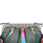 Tropical 2 - Borsa a tracolla plissettata