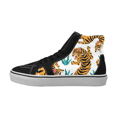 6tigre Women's High Top Canvas Shoes (Model E001-1)