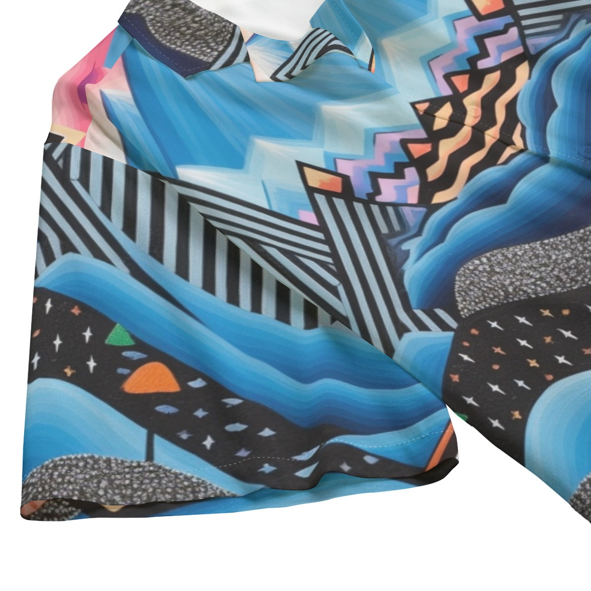 All-Over Print Men's Hawaiian Rayon Shirt | 115GSM Rayon