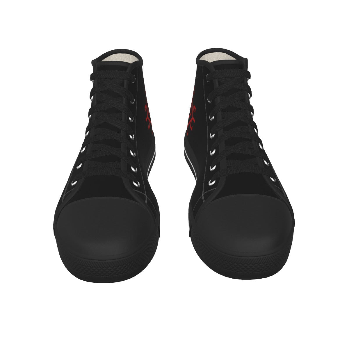 Men's Black Sole Canvas Shoes