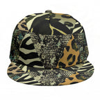 Baseball Cap With Flat Brim