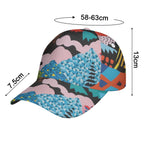 All-Over Print Peaked Cap With Box