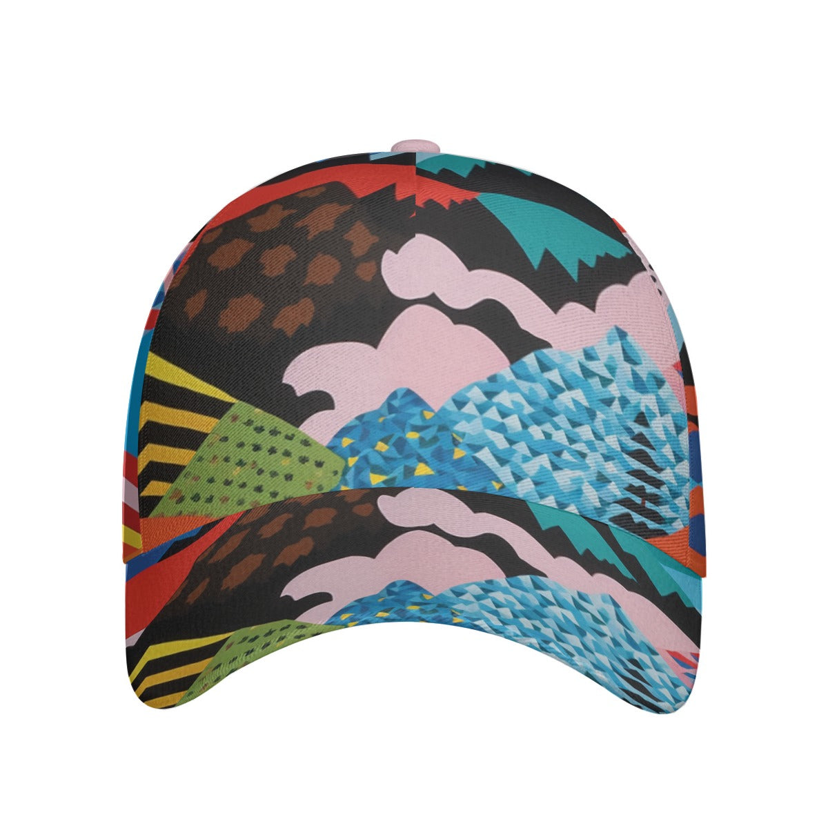 All-Over Print Peaked Cap With Box