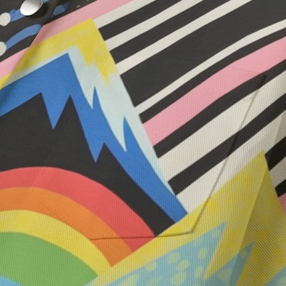 All-Over Print Women's Cropped Jacket | 245GSM Cotton