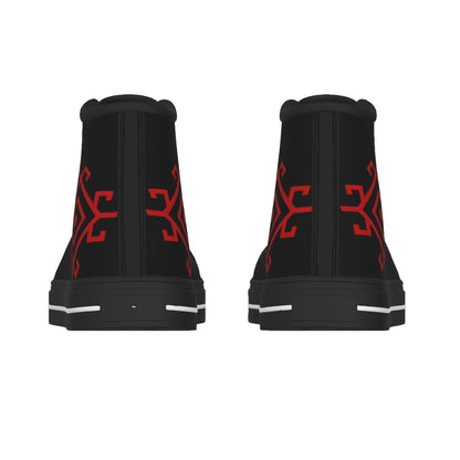 Men's Black Sole Canvas Shoes