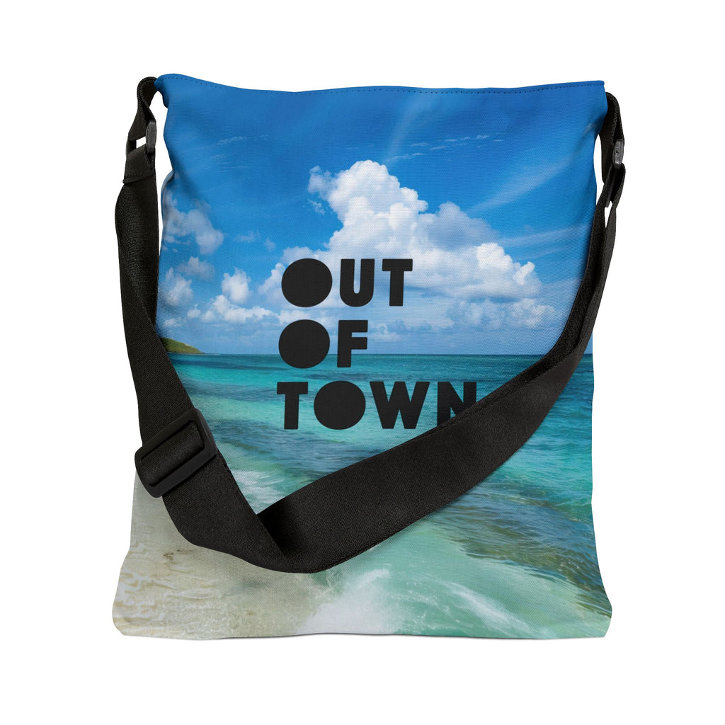 Stylish Beach Tote Bag, Out of Town Travel Bag, Summer Essentials, Vacation Accessory, Durable and Versatile
