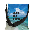 Stylish Beach Tote Bag, Out of Town Travel Bag, Summer Essentials, Vacation Accessory, Durable and Versatile