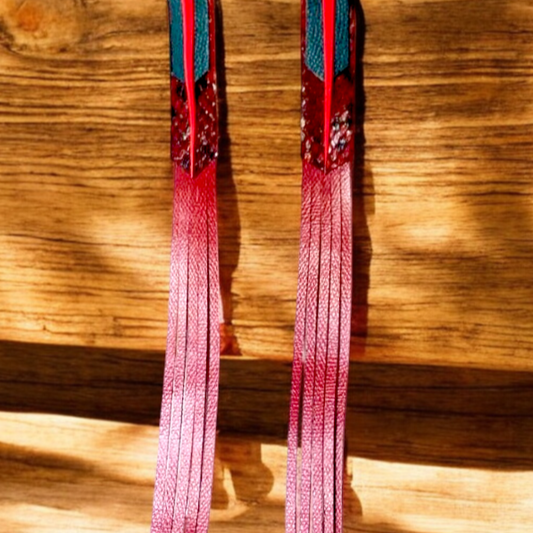 Boho chic earrings